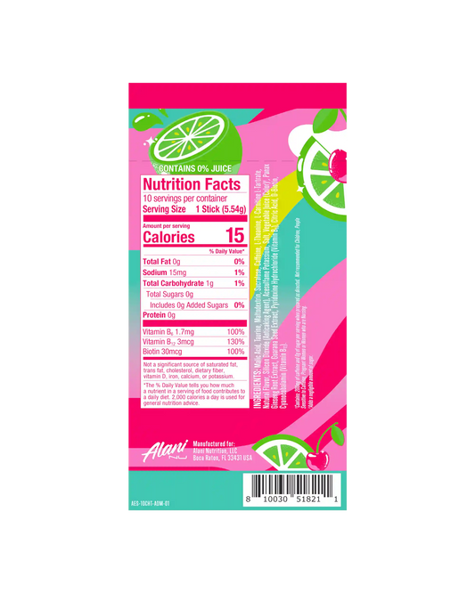 energy sticks - cherry twist