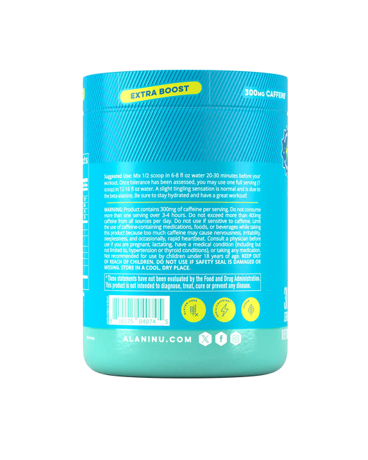 pre-workout+ - blue slush