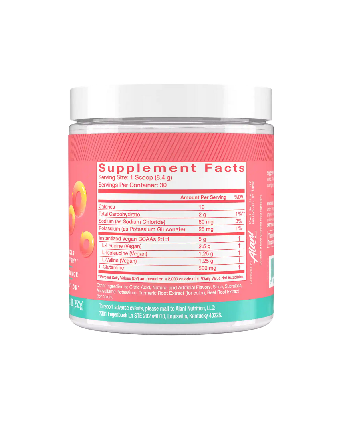 bcaa - sour peach rings